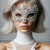 Mode Halloween Übertriebene Maske Maskenball Hohl Strassstein Maske