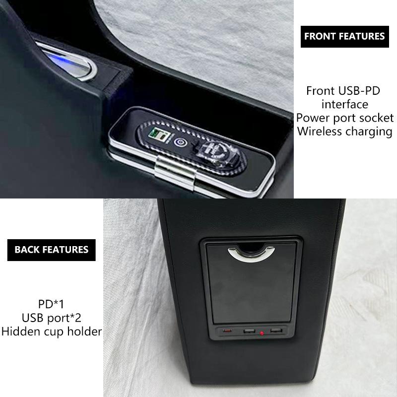 Armrest Storage Box for Toyota S403M/S413M TOWN ACE VAN (Hong Kong Version)