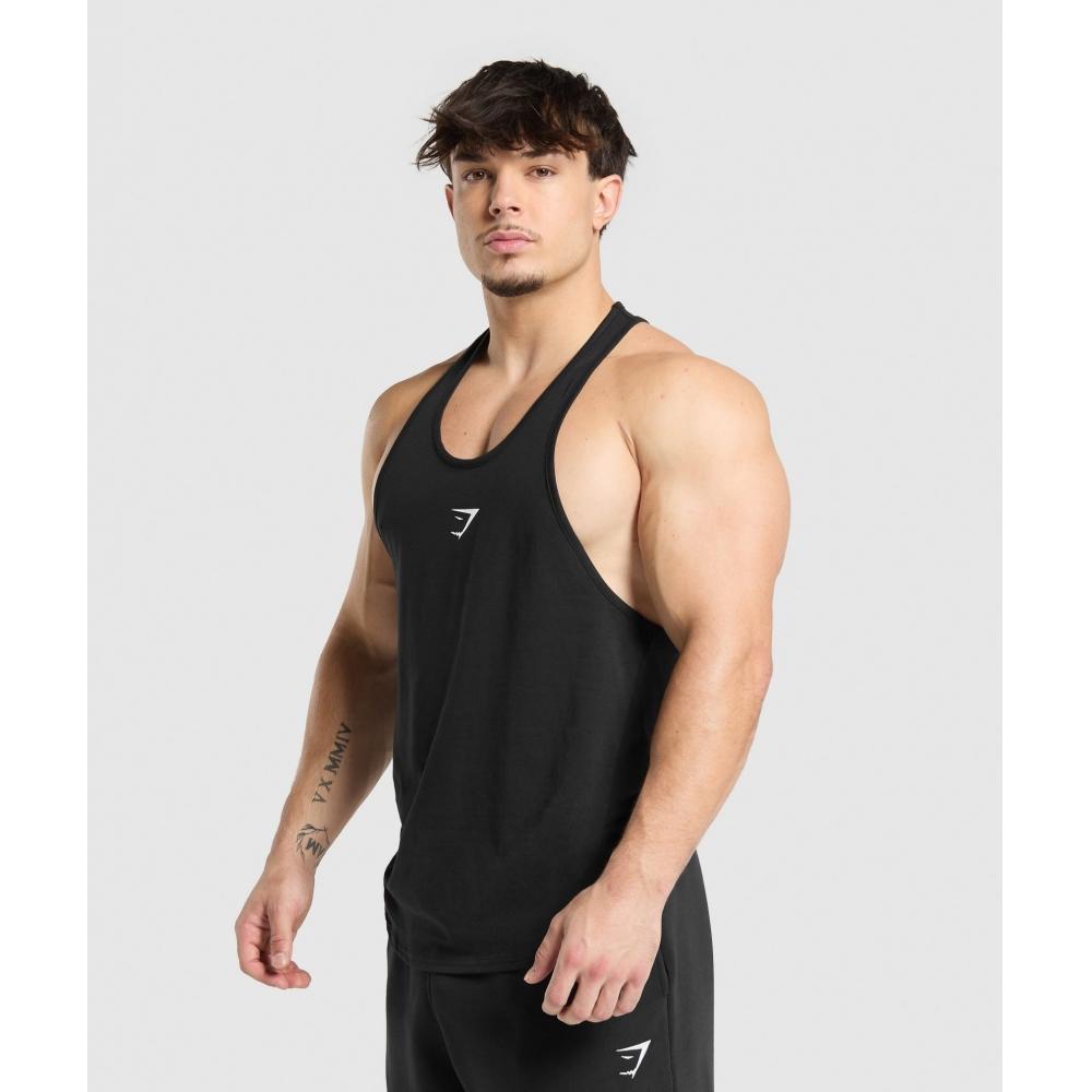 Gymshark Kritischer Stringer Schwarz A1a2p Bb2j
