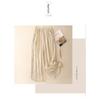 Vintage Embroidered Women's Wide-Leg Pants for Mothers, Summer Thin Elastic Waist Loose Casual Fashion Nine-Point Pants