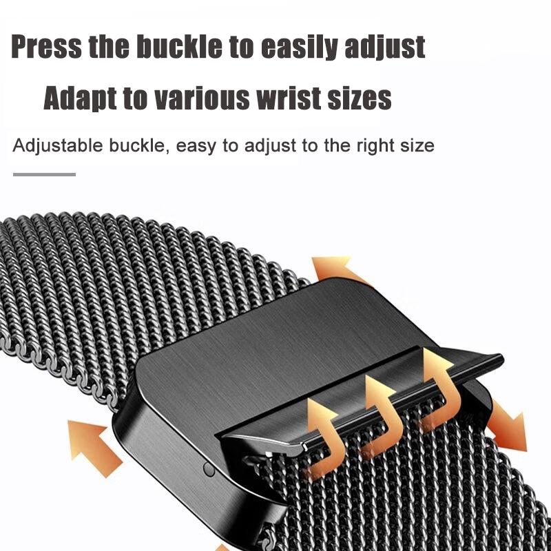 Stainless Steel Strap for Samsung Galaxy Watch Ultra Band Business Style Adjustable Accessories for Galaxy Watch Ultra Strap