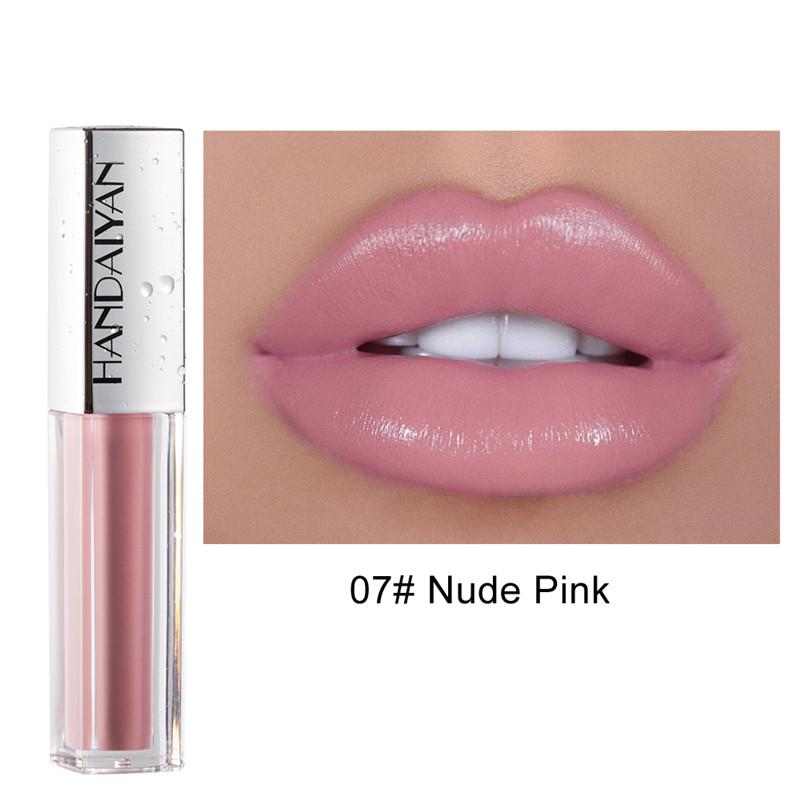 HANDAIYAN 12 Colors Lip Gloss Lce Cream Velvet Matte Lasting Moisturizing Lipstick Lip Glaze