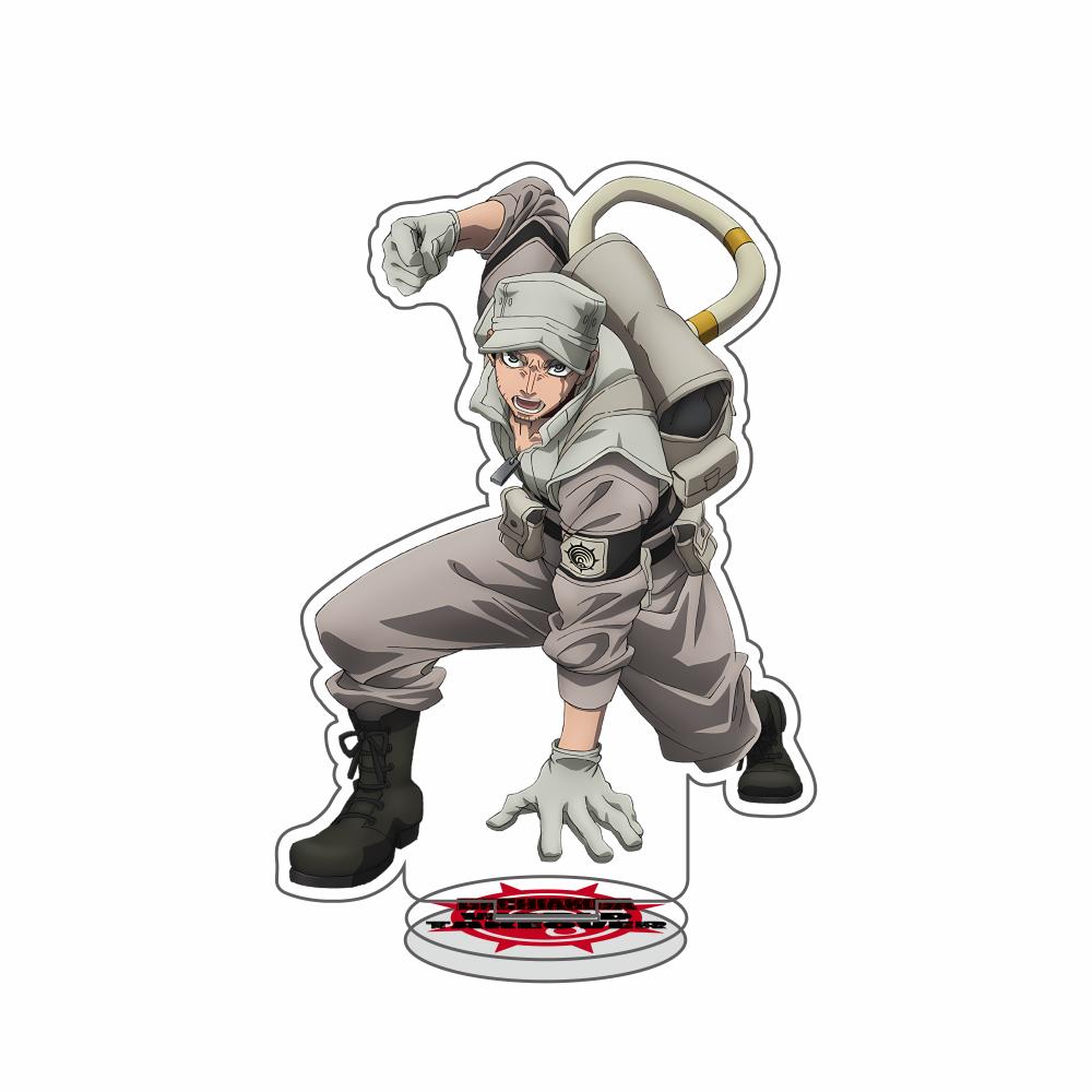 Anime FigureGachiakuta Acrylic Stand Model Plate Keychain Rudo Enjin Zanka Riyo Jabber Desk Decor Collection Cosplay Fans Gifts