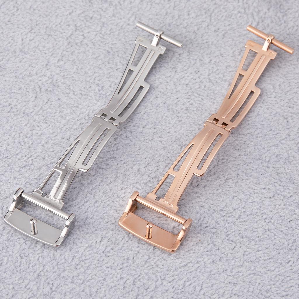 Sklápěcí přezka na šroub 18 mm Vysoce kvalitní nerezová přezka 316L pro řemínky AP Náhradní díl pro hodinky 15400/15500/26170