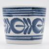 Hasami Ware Modern Blue Soba Choco Set 5 Customers Soba Choco Cup 150ml Seiei Floral Pattern Scandinavian Microwave Dishwasher Safe Porcelain Made In