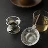 Metal Mesh Te Sil Rustfritt stål Filter Si Teware Blonder Te Drain Nyttig te Infusers Kjøkkentilbehør