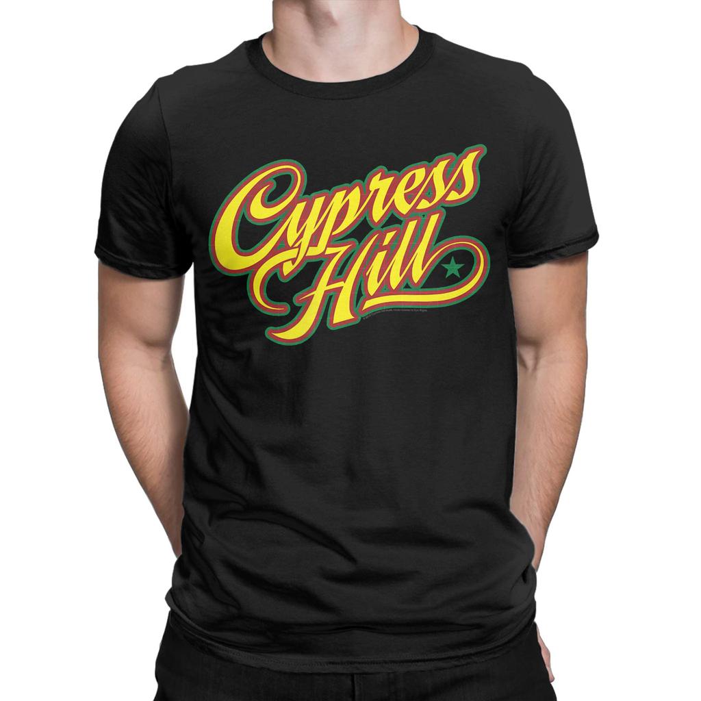 Cypress Hill Black Sunday TShirts Men Vintage Cotton Tees Round Collar Short Sleeve T Shirt Unique Clothes