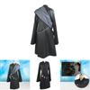Chic New Black Butler Kuroshitsuji Undertaker Suit Outfit Cosplay Costume Unisex With Complete Accessories And Stylish Hat