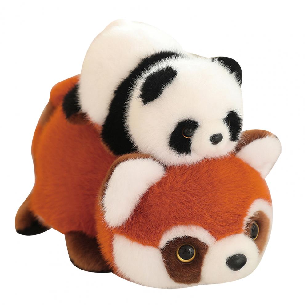 

Soft Panda Stuffed Reversible Panda Plush Toy Soft Stuffed Double-Sided Fidget Panda Plush Cute Comfort Play Pillow For Kids (As shown-33112)-