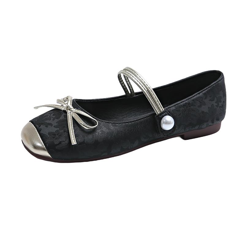 

Новые многофункциональные женские туфли Мэри Джейн Модные элегантные легкие арочные толстые каблуки удобные вышитые классические 40