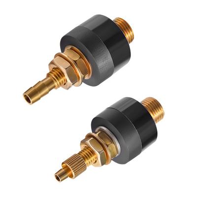 M16x1.5 MIG Schnellverbinder Schnellverbinder Edelstahl Schweißbrenner Gas