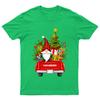 Gnome Christmas Truck Merry TShirt Unisex Gift Retro Funny Womens Vintage Unisex T-Shirt