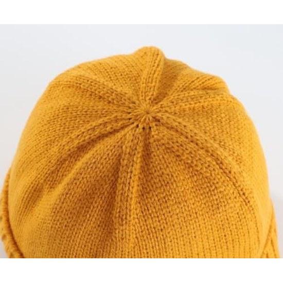 Connectyle knit cap ear flaps men winter warm outdoor cold protection hat skiing snowboarding.
