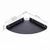 1/2Pcs Wall Mounted Wall Mount Storage Rack Corner Shelf Organizer  for Bathroom Shower