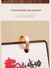 2026 Chinese Style Wooden Desk Calendar - Office Desktop Ornament & Gift
