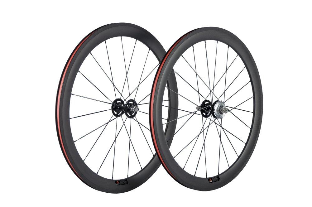 

Колеса SUPERTEAM Carbon Wheels 700C с фиксированной передачей (50мм)