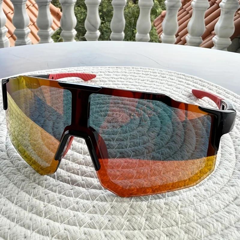 2PCS Cycling Glasses Sports Men Sunglasses Women Outdoor Mountain Riding Protection Goggles Eyewear Anti-ultraviolet Glasses