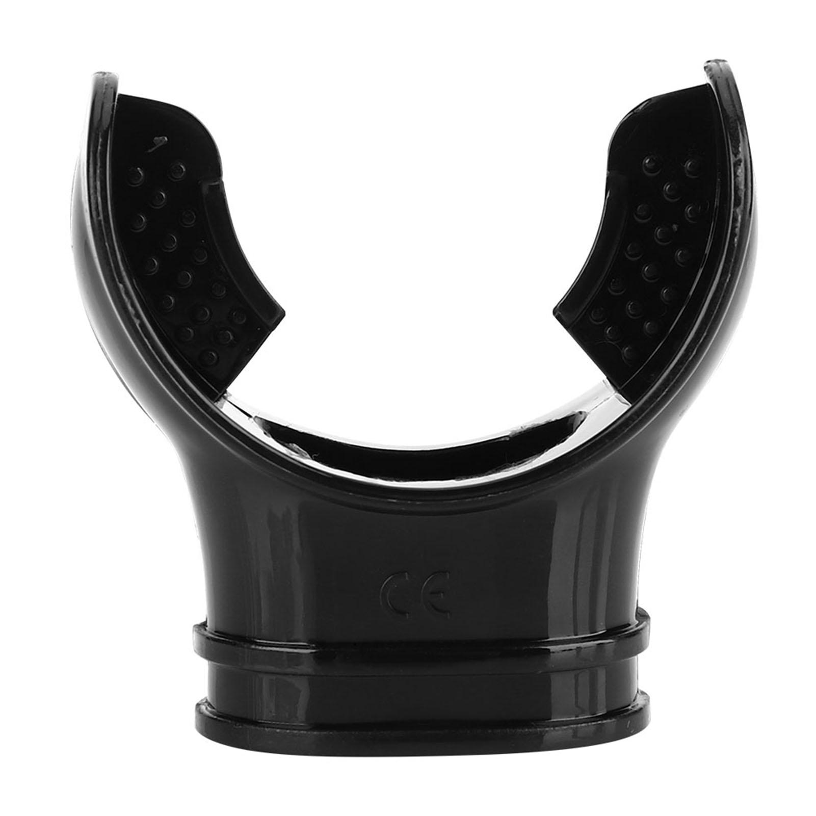 

Одноразовый черный силиконовый профессиональный загубник для подводного плавания со стандартным прикусом (черный) чёрный