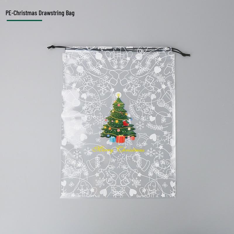 Christmas Gift Wrapping Non-woven Drawstring Pouch - Dust & Moistureproof Storage Bag
