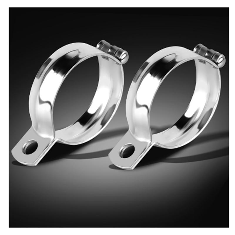 

48-60mm Motorcycle Mount Turn Signal Bracket Flasher Bracket Blinker Indicators Holder Fork Mount Clamp for ATV/Scooter 37-50mm