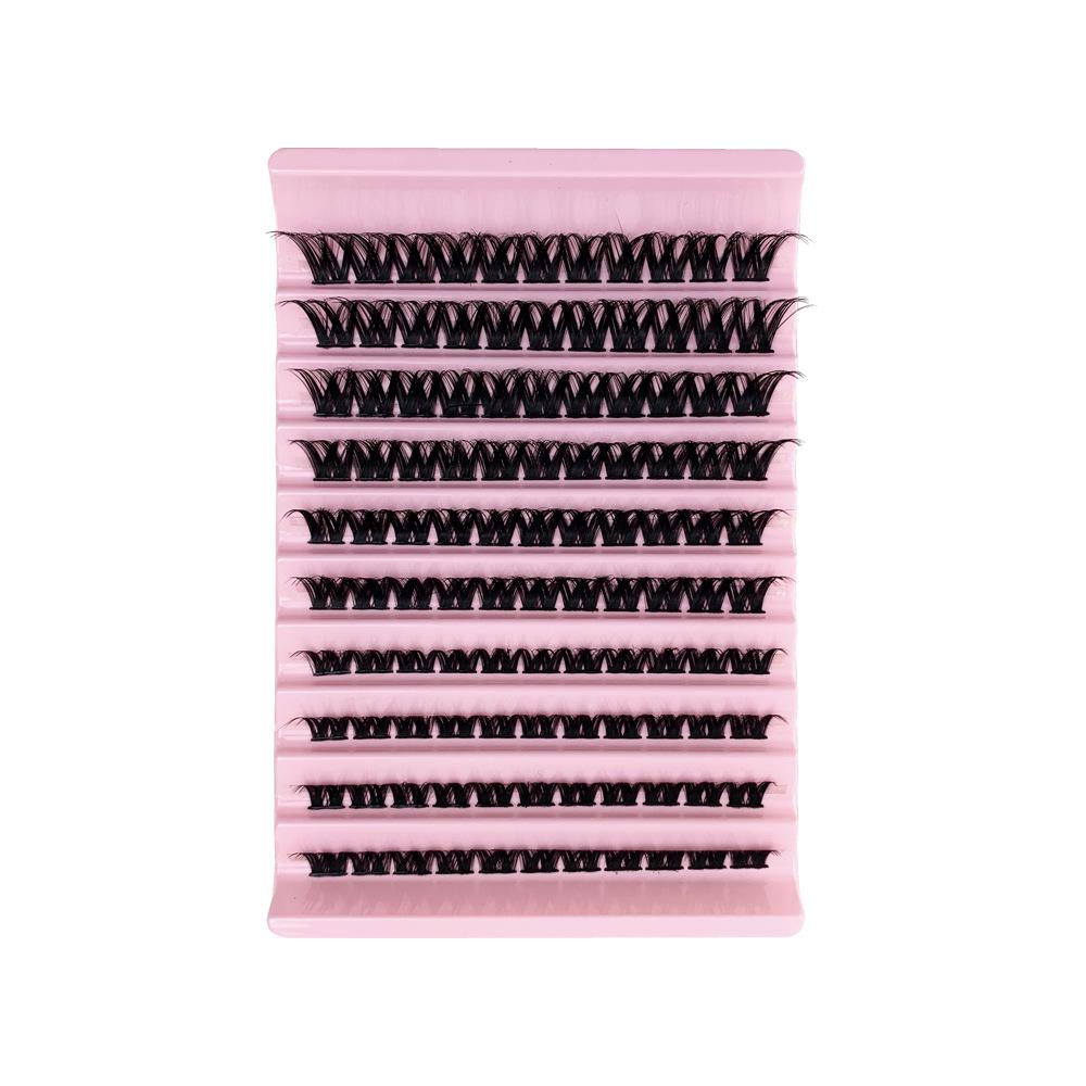 New Hot-Selling Segment Cluster False Eyelashes for Self-Grafting - Large Capacity for European and American Markets.