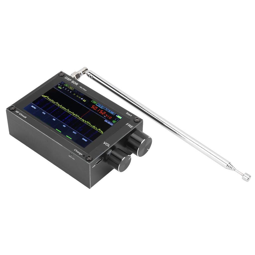 SDR Receiver HandHeld Radio Signal Analyzer Full Frequency DSP 4Layer PCB Components Thick