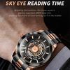 OUPINKE Neue Business-und freizeit herren Uhr Hohl Bewegung Wasserdicht Voll Automatische Maschinen High-end-Uhr
