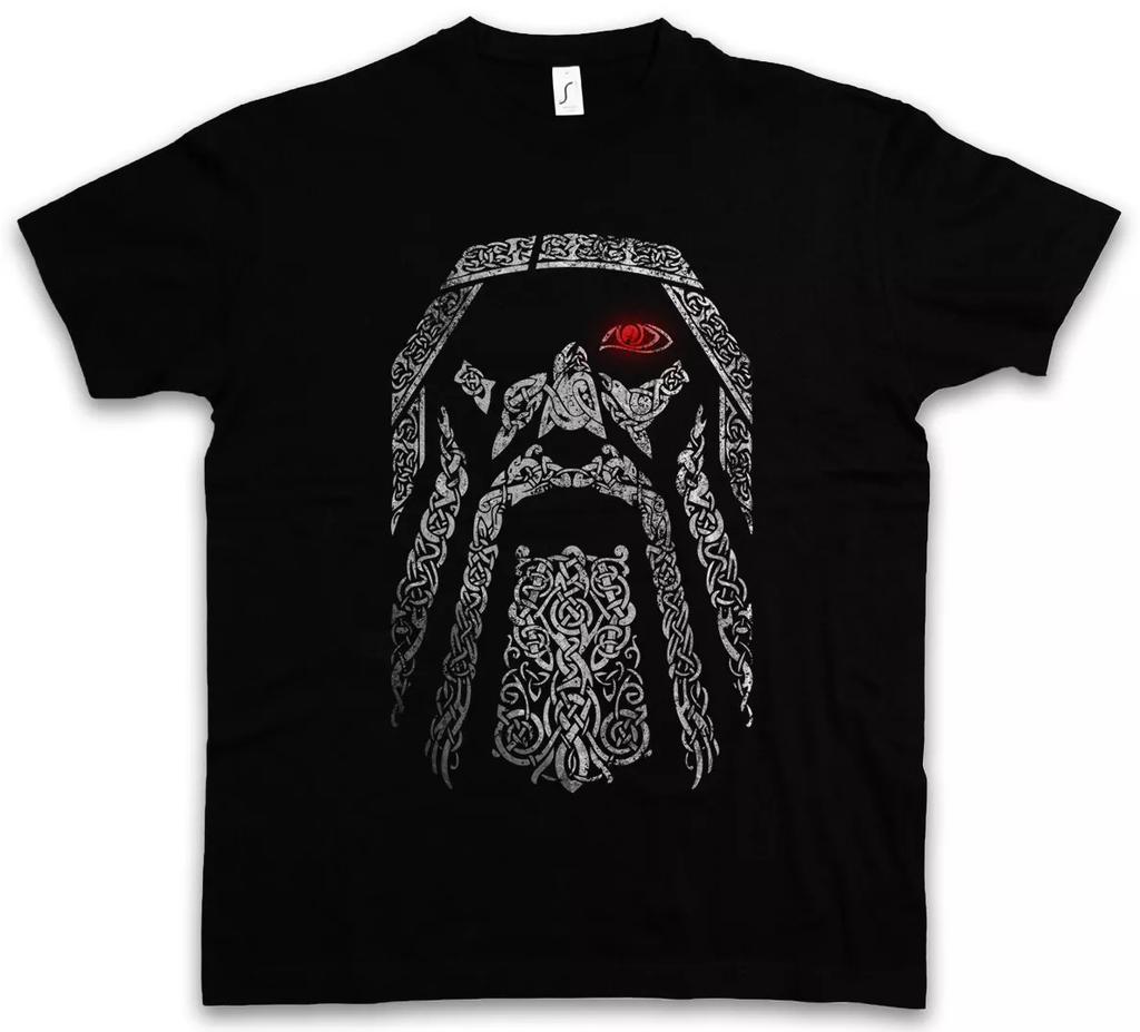 T Shirt Valhalla Norse Vikings Odhin Thor German Norse God