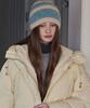 HAINT Boucle Stripe Beanie_2Colors