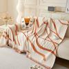 Simple Striped Sofa Cover, Multifunctional Sofa Blanket, Dustproof Sofa Cushion Protector For Bedroom, Office, Living Room