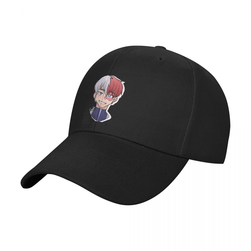 Todoroki MHA Art by Centuriosa Baseball Cap Snapback Hat Beach Man Luxury Ladies Mens