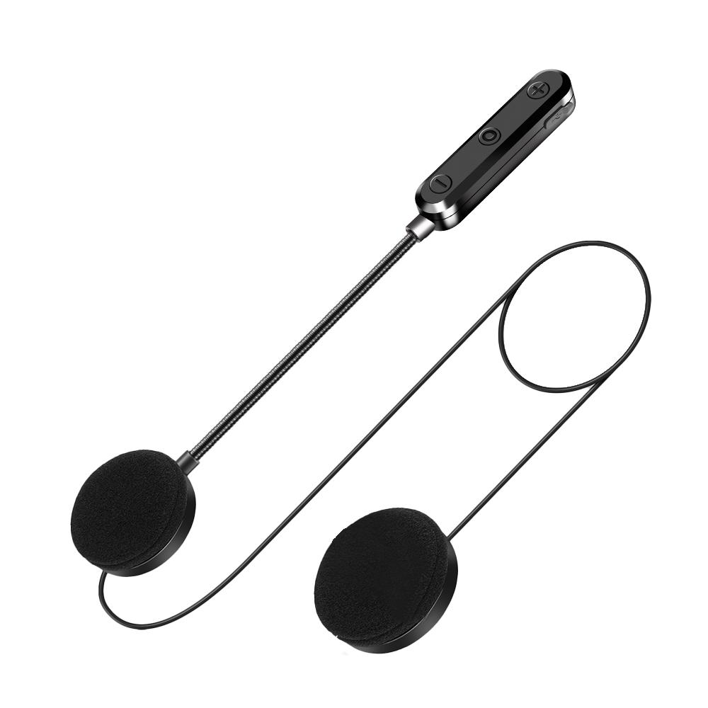 

Motorcycle Helmet Headset Bluetooth 5.3 Wireless Handsfree Call Kit Stereo for Rider Riding MP3 Music Player Moto Earphone чорний