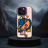 G-Geometric B-Bauhaus art Black Candy silver phone case Phone Case For iPhone17,16,15,14,13,12,11 Plus,Pro Max
