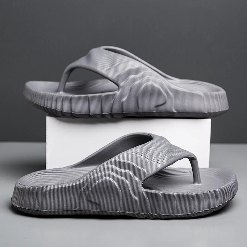Men's Summer Slippers Walk Around Home Slippers House Man Comfortable Men's Sandal Flip Flops Man Beach Water Shoes Flip-flops