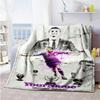 Cristiano Ronaldo 24 Customize Text Blanket Gift Customizable Blanket Warmthful Decor Perfect for Bed Office Home Decor Bedding