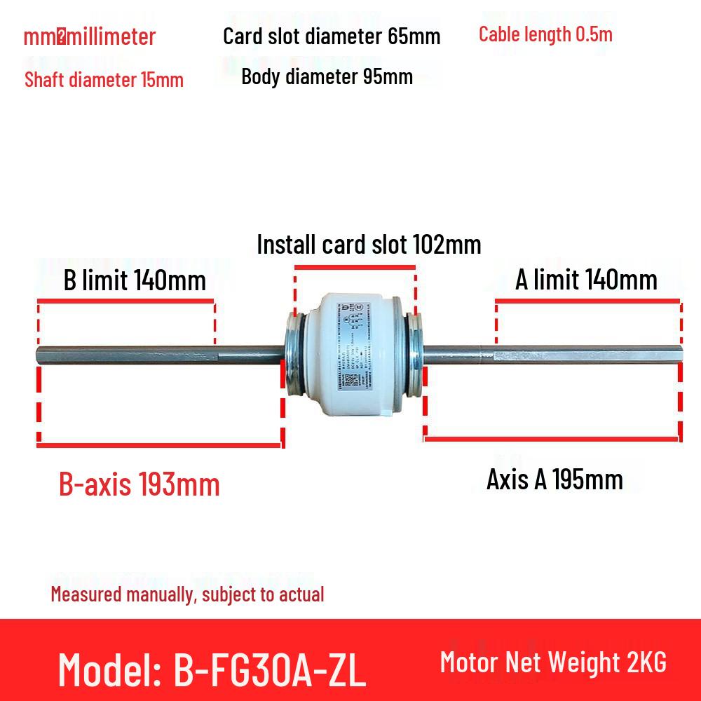 

ZW465A500011 Indoor Fan Motor for B-FG30A-ZL Gree Ducted Air Conditioner