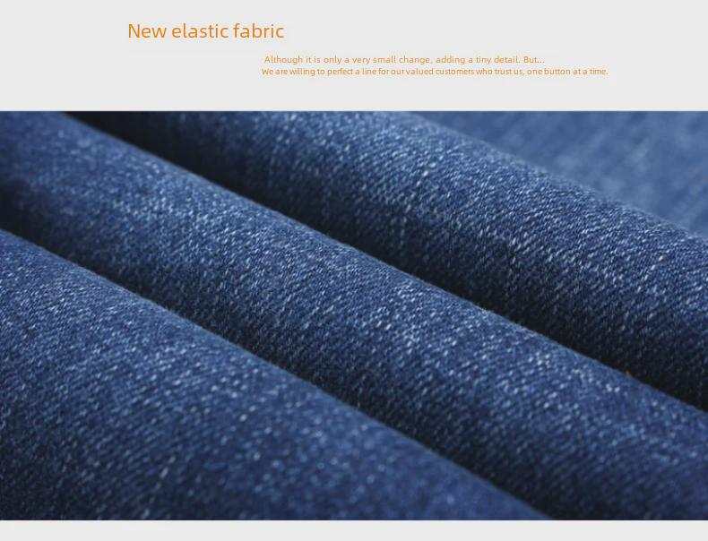 Nové pánské slim fit strečové džíny - Měkký styl s rovnými nohavicemi