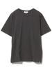 Beams Heart Printed Sasara Size 43080051213 Tee, B-HEART Logo, Embroidery, Women's, Charcoal, M,
