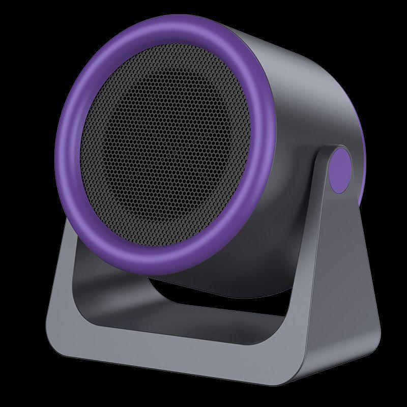 Dual-Frequency Energy-Saving Desktop Heater: Compact Warm Air Blower for Home & Office