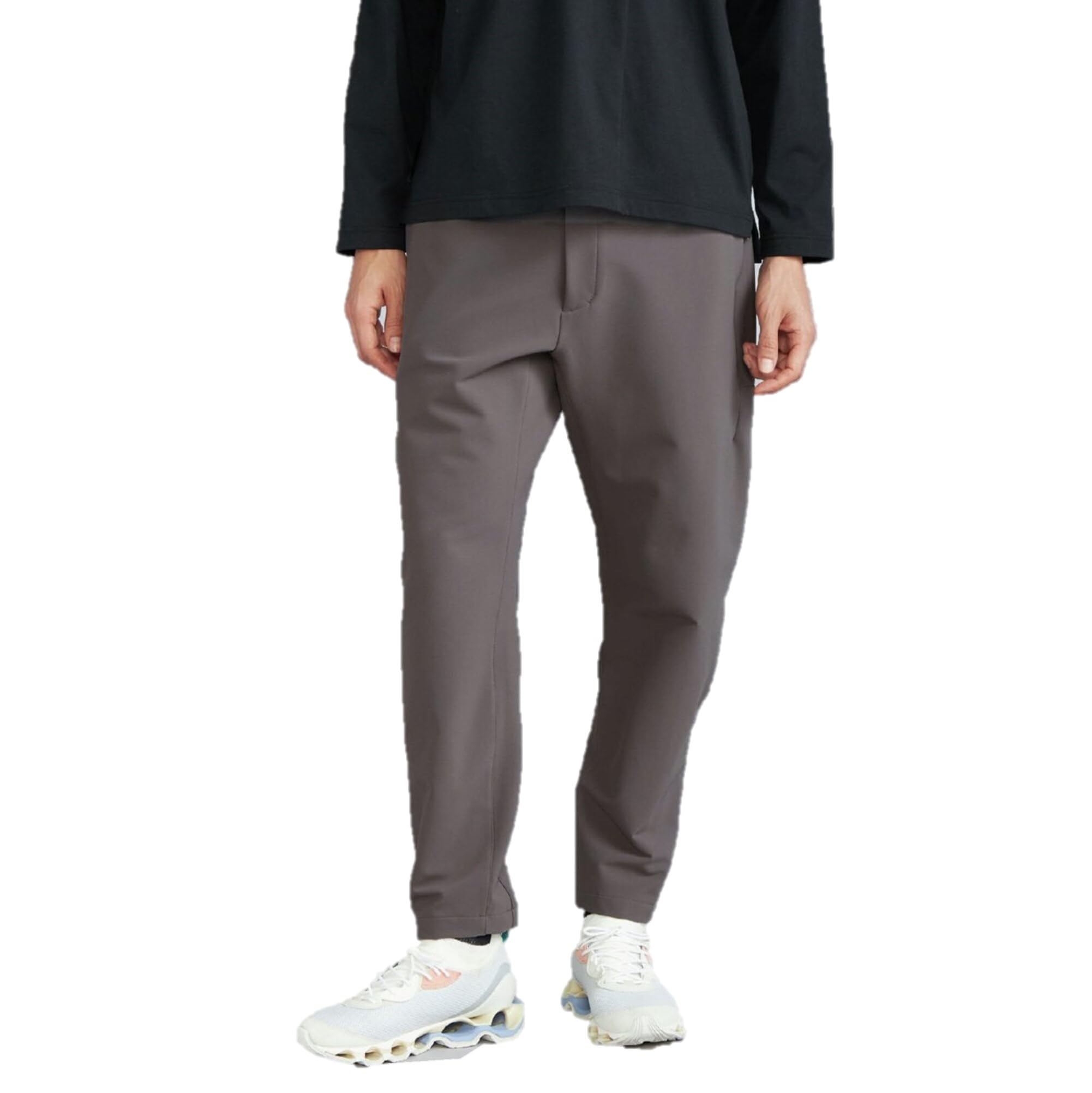 

Mizuno Buddy Pants Breath Thermo Stretch Track Pewter Size XL Pants, Heat-Retaining, Water-Repellent, 4-Way Stretch, Men s Gray, (B2MFC510)