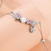Butterfly Dance Flower Original Flower Necklace Female Niche Premium Versatile Clavicle Chain Premium Durable Quality