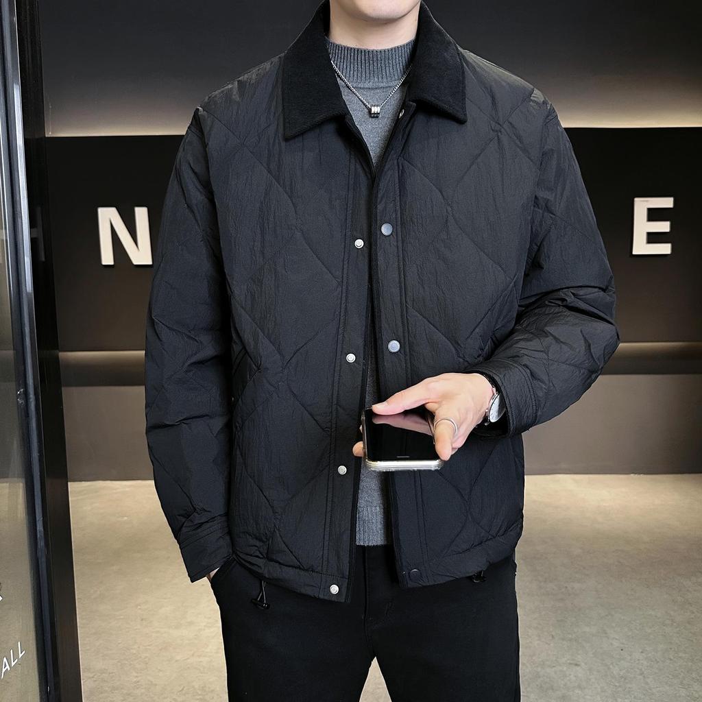 Men’s Trendy Lightweight Down Jacket | Winter 2025 Casual Style