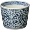 Saikaitoki Hasami Ware Aiya Soba Cup with Octopus Arabesque Microwave and Dishwasher Made In 39486 (Saikaitoki) (soba Choko) Pattern. Safe. Japan.