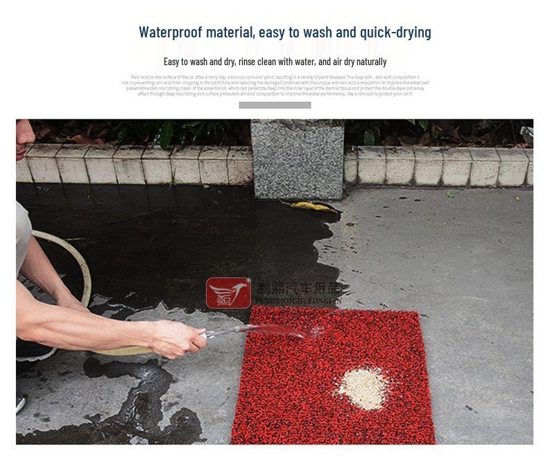 Wasserdichte Pedal-Fußmatte für Haojue UFD125 / HJ125T-51 New Xingzhi 125