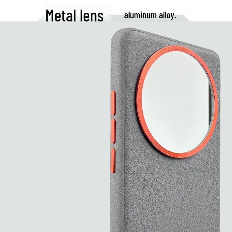 Vivo X100 Ultra Magnetic Leather Phone Case for Curved Screen - Full Edge Protection, Large Hole Design.