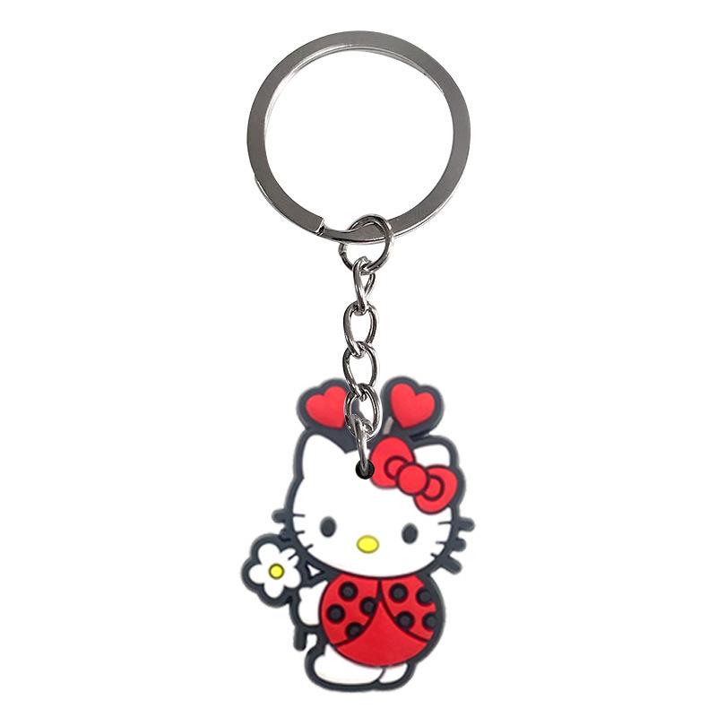HelloKitty Keychain Soft Rubber Pendant - Small Gift Accessory