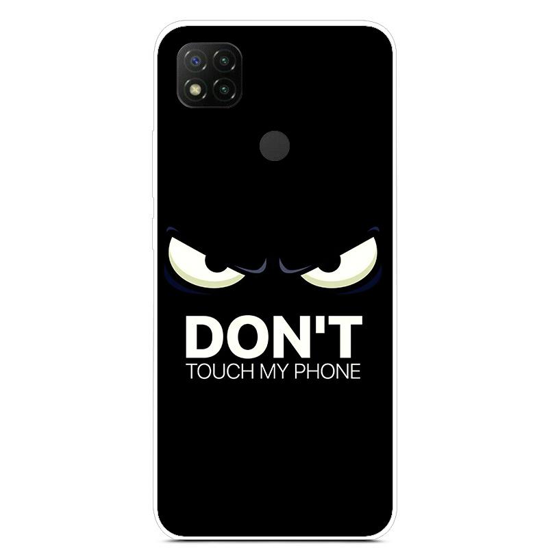 Cute Art Line Daisy Case For Xiaomi Redmi 9C Phone Case Slim Tpu Back Cover For Xiaomi Redmi 9C 9 C NFC Funda PocoC3 Soft Bumper