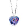 Witch Hunters Heart Cartoon Anime Peripheral Fashion Pendant Necklace