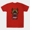 Asian Size Men Print T-shirt Splinter Ninja Turtles Chibi No-Cut Heat Transfer Print Cotton Tshirt