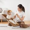 Baby Bouncer Folding Bouncer Seat Chair for Babies with 2 Reclining Angles